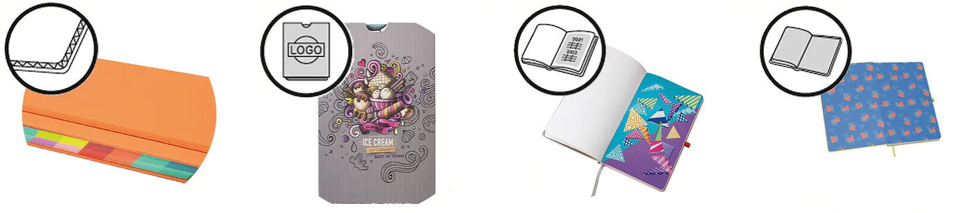 Opciones extras agenda personalizada grow